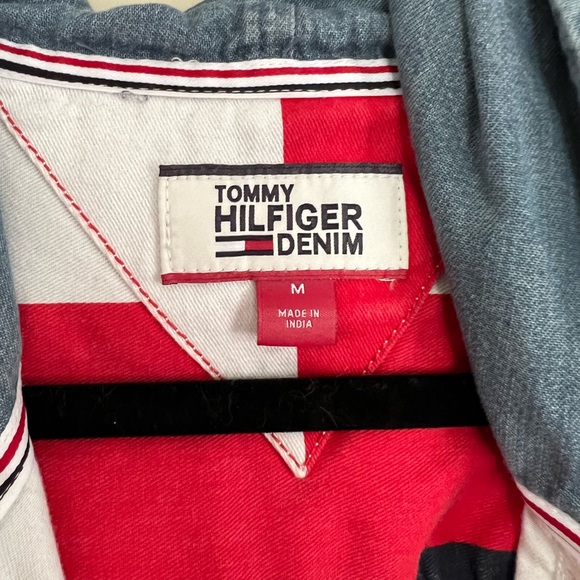 Vintage | Tommy Hilfiger | Hooded Button Up | Medium - Picture 3 of 4